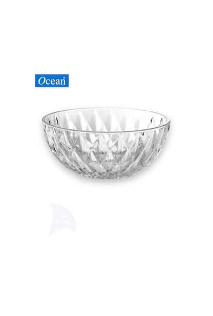 OCEAN GLASS BOWL – DIAMOND BOWL 8″ 1P00124