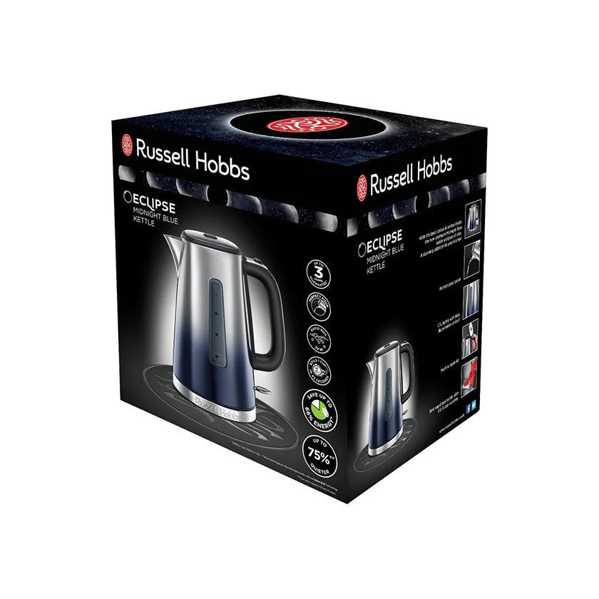 RUSSELL HOBBS LUNA ECLIPSE KETTLE – MIDNIGHT BLUE 25111 1.7L