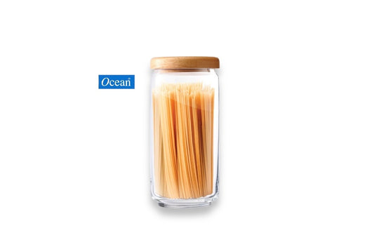 OCEAN POP JAR 1000 ml (Wooden Lid) 5B02536G0001