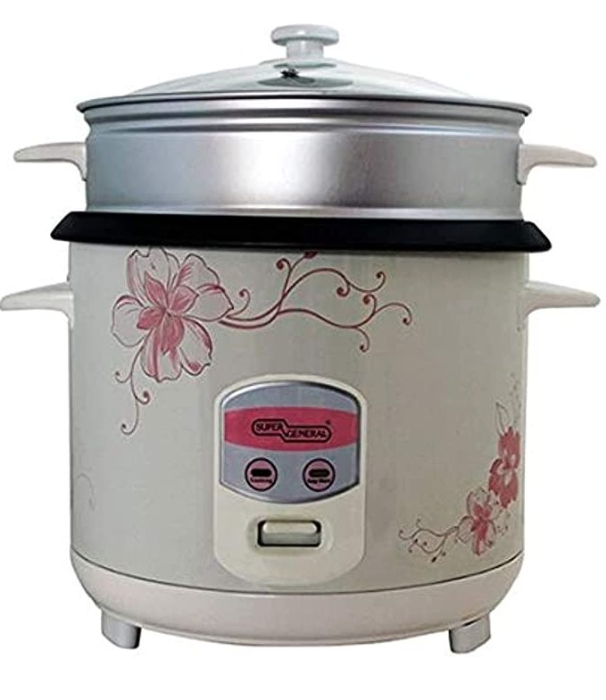 Super General 1.5LTR Rice Cooker SGRC15W