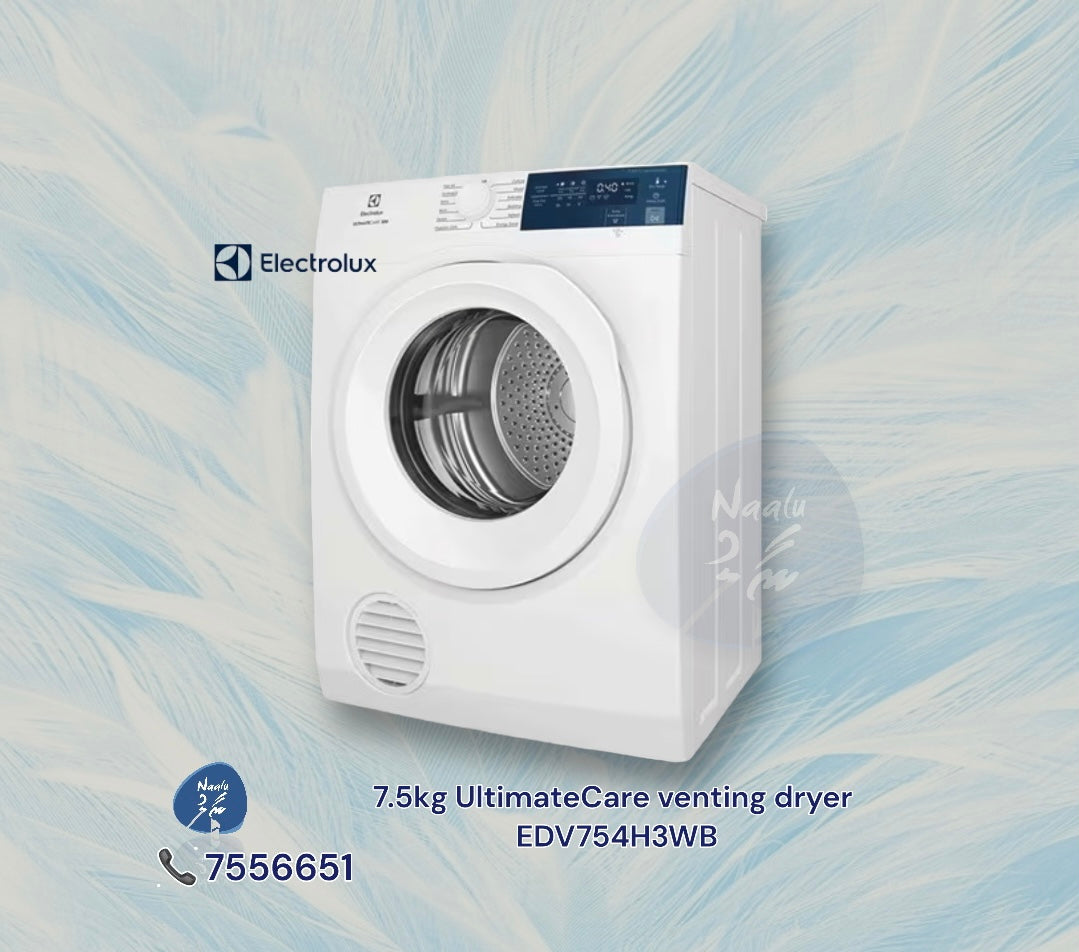 Electrolux Venting Dryer 7.5 KG EDV754H3WB